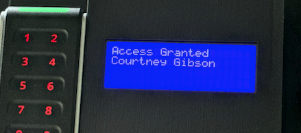 Access granted Access granted