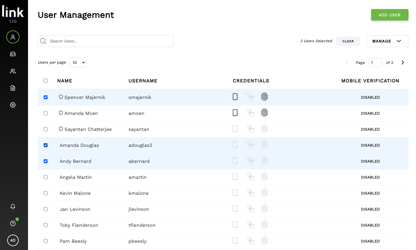 User Management