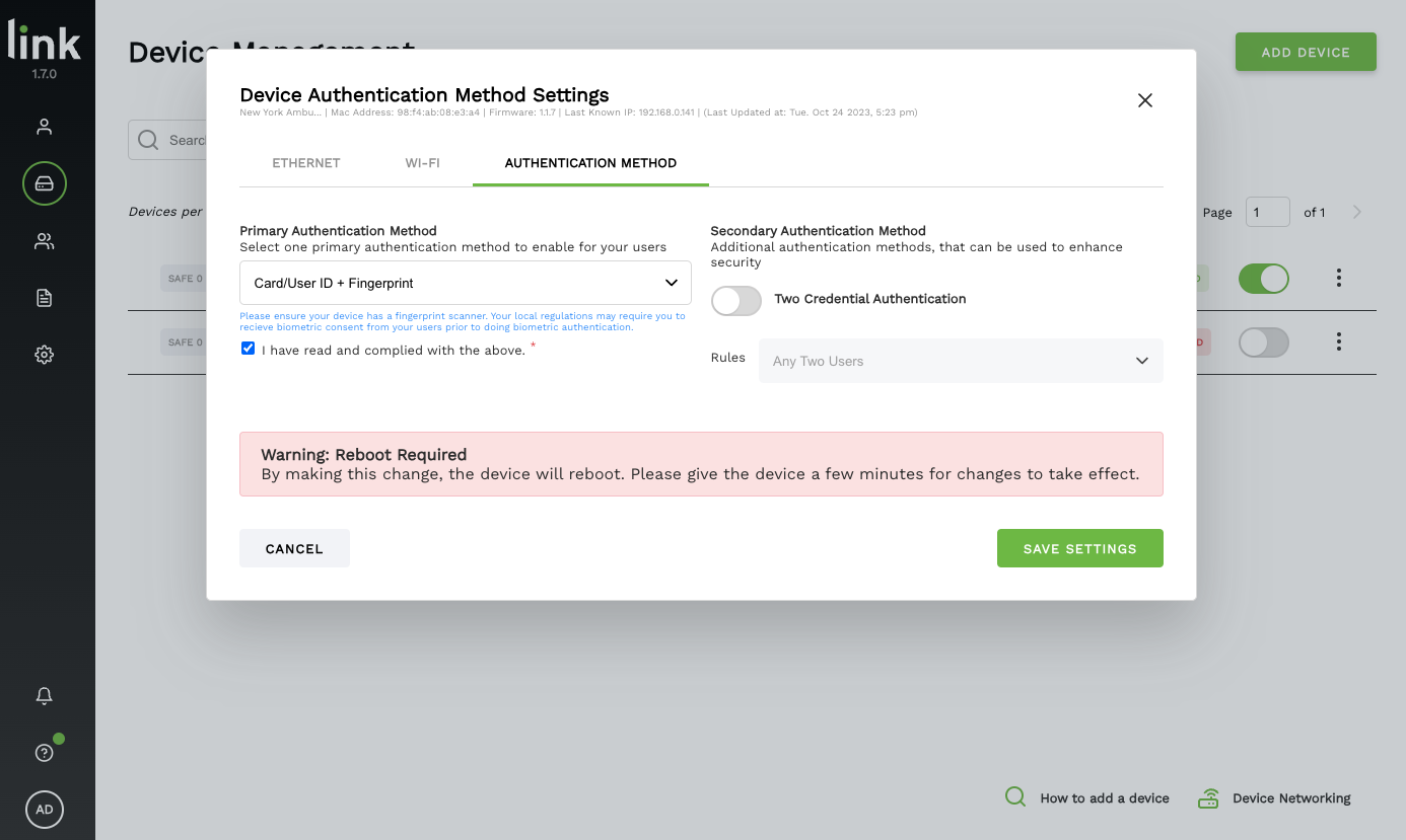 Authentication method