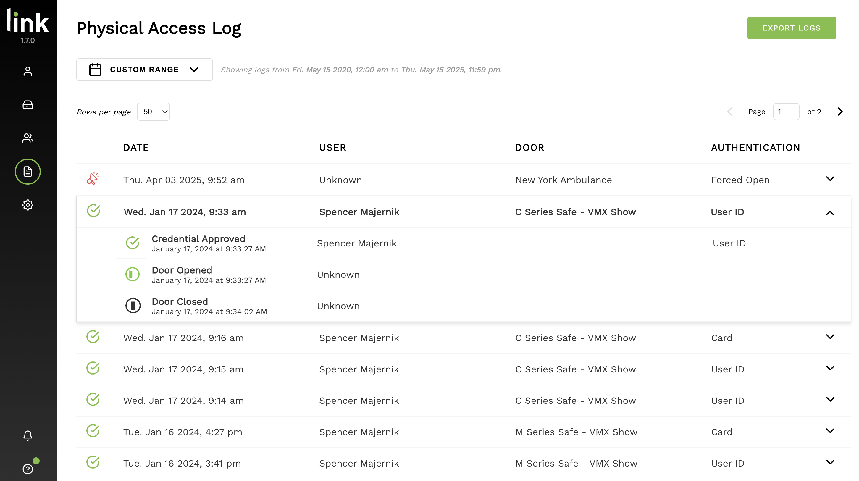 Narcotics Safe Cloud based portal